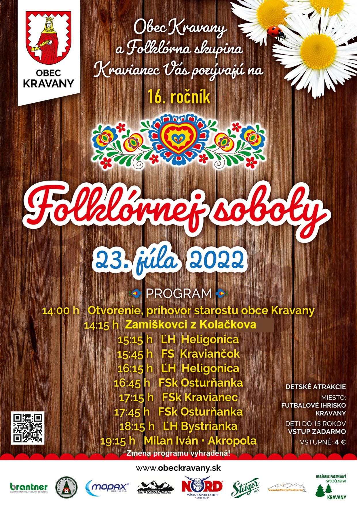 Folklórna sobota 2022