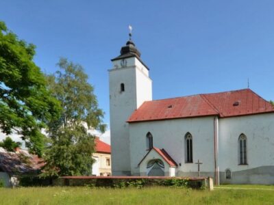 kostol sv Ondreja Velky Slavkov