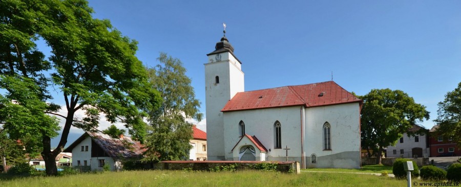 kostol sv Ondreja Velky Slavkov