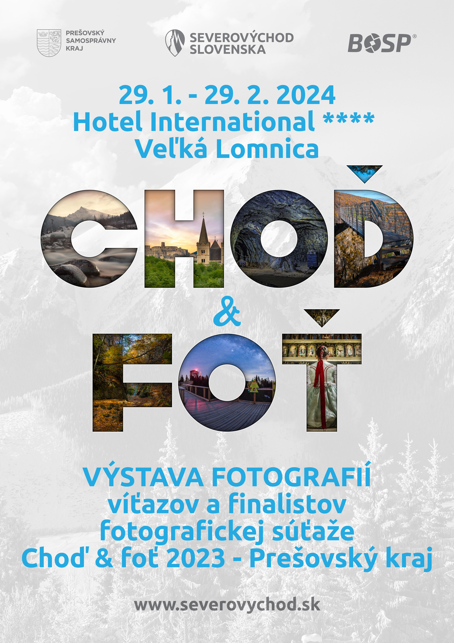 Putovna vystava chod a fot Hotel International Vysoke Tatry