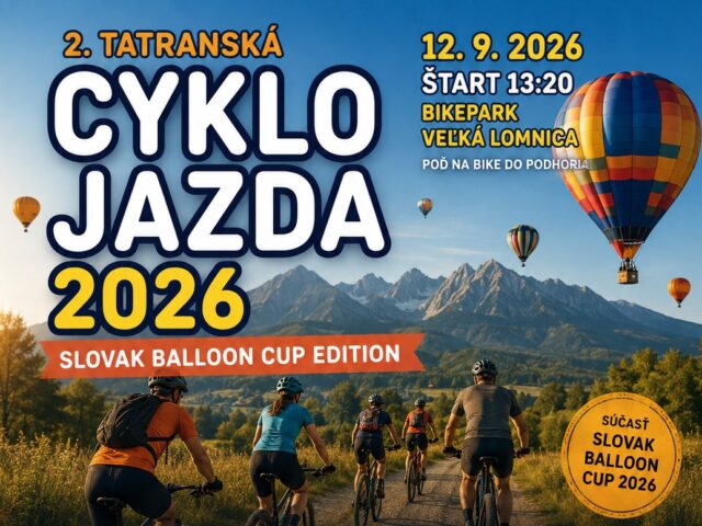 cyklojazda Podhorie Tatry banner home page