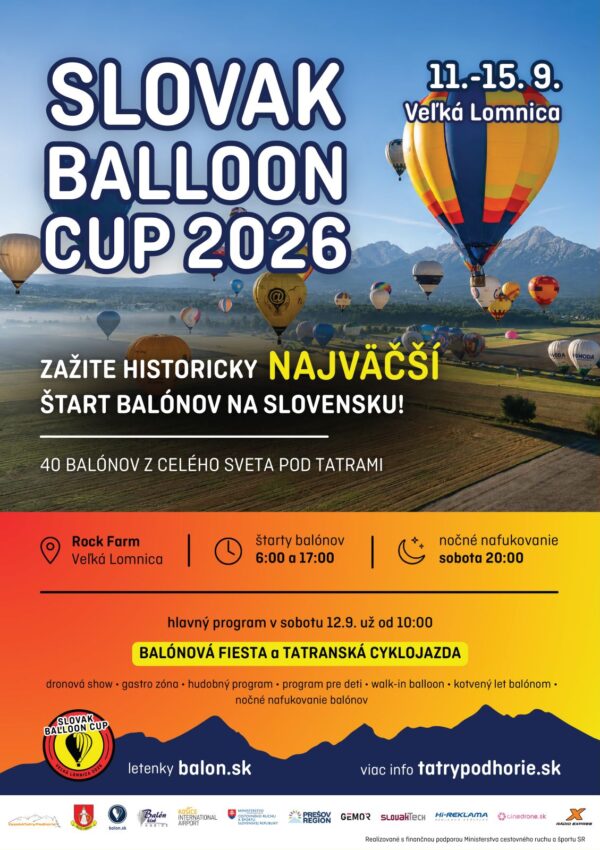 plagat SBC 2026 sm slovak balloon cup 2026 velka lomnica